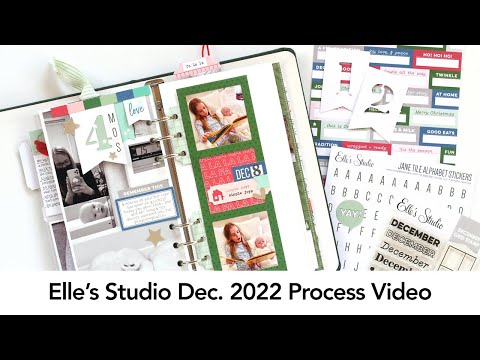 Elle's Studio December 2022 Process Video