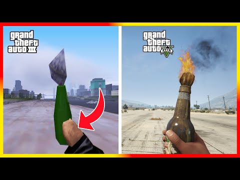 Playing GTA in First Person! (GTA 3 - 5) | Evolution