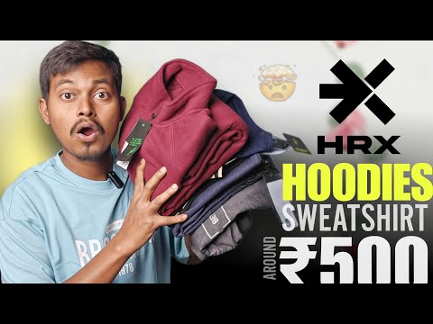 HRX MEN WINTER WEAR Around ₹500 | BEST BUDGET Brand for Hoodies in Myntra ✅️