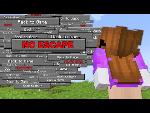 You Can't Escape This Minecraft Server...