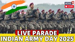 Indian Army Day 2025 Parade Live | Indian Army Day Parade Live Visuals | Indian 77th Army Day | N18L