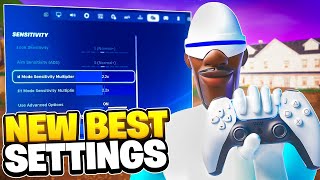 NEW Best Controller SETTINGS & Sensitivity For Fortnite Season 4! (PS4/PS5/XBOX/PC)