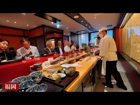 Vibrant sushi from a long-established Japanese restaurant