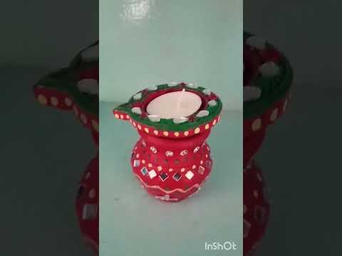 Beautiful DIY with matka.. Simple Matka Diya decoration ideas for Diwali#trending#viral#diwalivibes