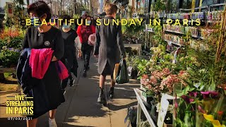 🇫🇷WALK IN PARIS LIVE STREAMING IN PARIS "BEAUTIFUL SUNDAY IN PARIS" (EDIT VERSION) 08/03/2021