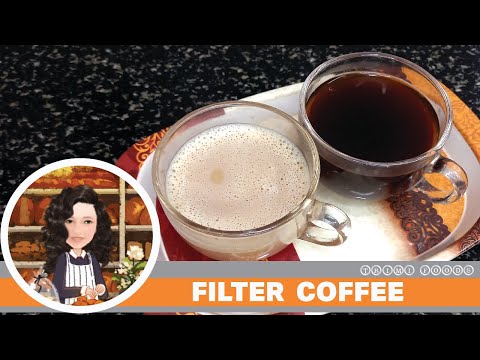 फिल्टर कॉफी | How to make South Indian Filter Coffee at Home Without Filter | Ghar Ka Khana |