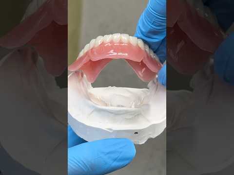 Lower Process Denture #lsk121shorts #dentist #teeth