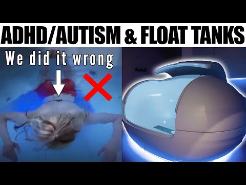 A model with Anxiety, a doctor with ADHD / Autism. We used a float tank. This is what happened.