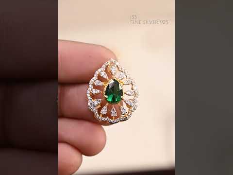 Exclusive 92.5 Silver Premium CZ Diamond Collection | 92.5 Silver Jewellery manufacturer from jaipur