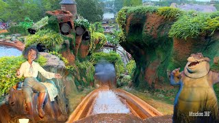 Tiana's Bayou Adventure Ride - The Princess & the Frog Themed Dark Water Ride | Disney Ride!