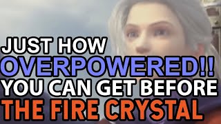 Final Fantasy 3 - How OVERPOWERED! Can You Get BEFORE The Fire Crystal