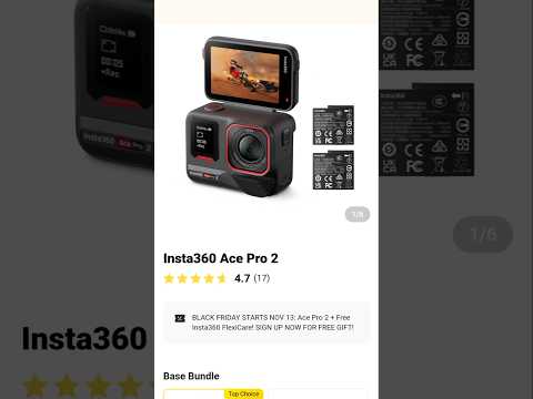 Insta360 Ace Pro 2 available again in stock. Use my code INRI29S at the checkout