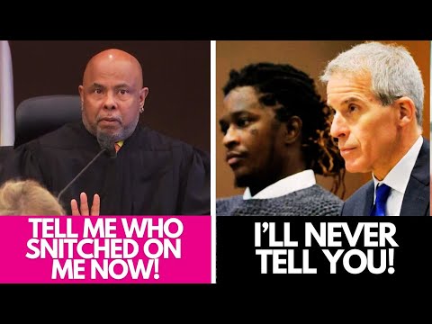 CORRUPT Judge LOSES IT & Orders Attorney to Jail with His Client | YSL Trial