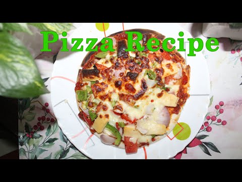 Pizza Recipe || बाहरी पिज्जा बेस और तंदूर में पिज्जा बनाना सीखें ||