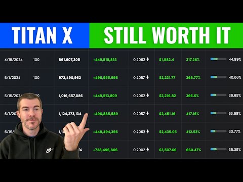 TITANX - All I See is Green ($852 Profit)