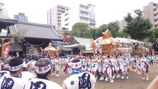 20170725大阪天神祭玉神輿鳳神輿陸渡御