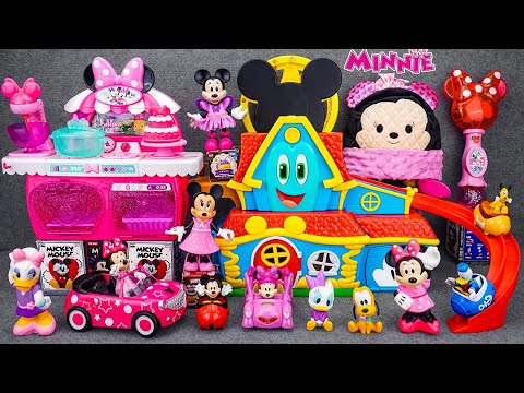 Satisfying with Unboxing Disney Minnie Mouse Jumbo Fun House Playset | Review Toys ASMR