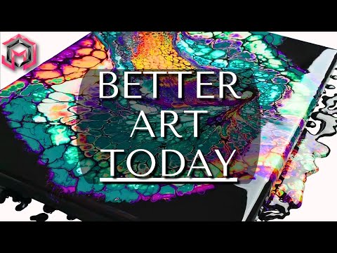 THE BEST ACRYLIC POURS of the YEAR - Pour Painting and Fluid Art for Therapy at Home