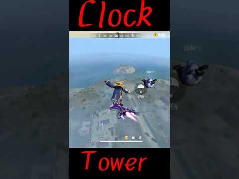 Clock Tower wall jump free fire 🔥#shorts #shorts #shorts #shorts FF free fire #shorts