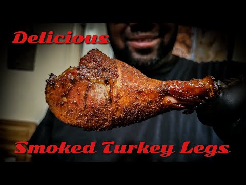 How to Smoke Turkey Legs | Delicious Smoked Turkey Legs Recipe!