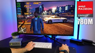 GTA 5 on Low, Medium, And Max Settings - Radeon 780M Mini PC Test