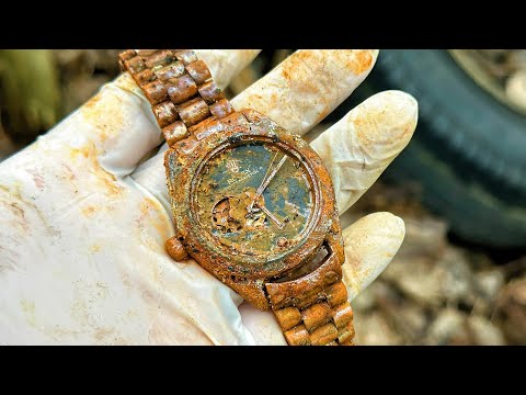 Restoration a rusty $1 million Rolex watch