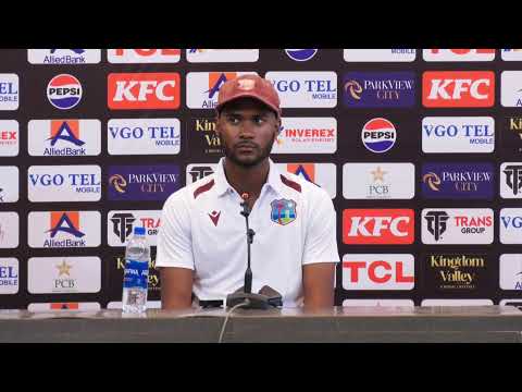 West Indies' Captain Kraigg Brathwaite Press Conference | Pakistan vs West Indies | 1st Test | PCB