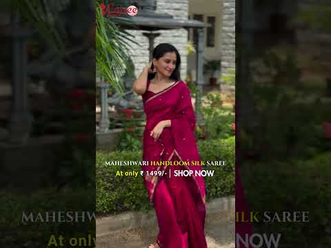 Deserving Dark Pink Cotton Silk Saree