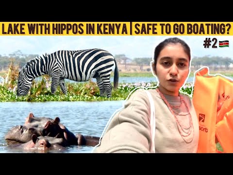 Boating In The Lake of HIPPOS at LAKE NAIVASHA | #kenya 🇰🇪