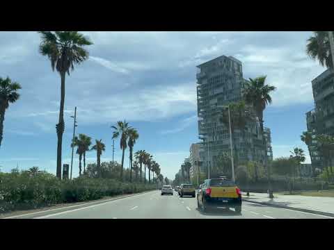 4K Barcelona Spain Driving Tour