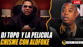 DJ TOPO BARRE EL PISO CON ALOFOKE POR LA PELICULA 😱🔴🔥