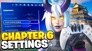 NEW Best Chapter 6 Controller Settings For Fortnite! (PS4/PS5/XBOX/PC)