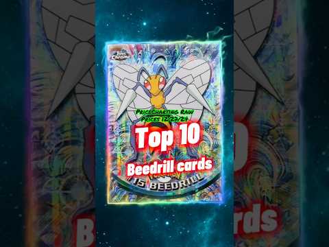 Top 10 EXPENSIVE Beedrill Pokemon Cards 🐝 #shorts #beedrill #pokemon