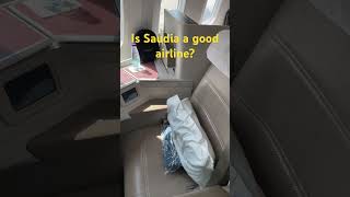 Is Saudia Airlines Boeing 787 business class worth it? #shorts #saudia #businessclass