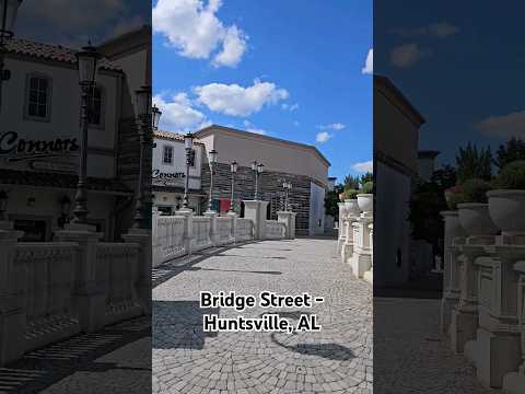 Check out Bridge Street in Huntsville! #shopping #travel #videographer #tv #huntsville #huntsvilleal