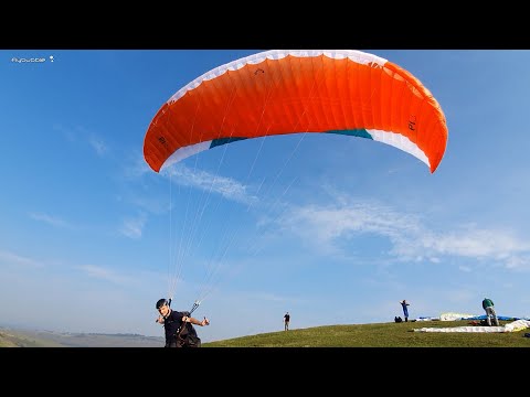 Advance PI 3 light hike & fly paraglider - first launch, flight and landing