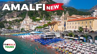 Amalfi & Atrani, Italy Walking Tour - 4K 60fps with Captions - The Equalizer 3 Filming Location