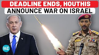 On Cam: Houthis Announce War On Israel With ‘Immediate Effect’ After Gaza Aid Deadline Expires