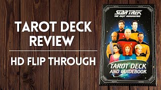 Star Trek | The Next Generation Tarot Deck and Guidebook | Ful HD Flip Through