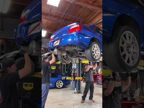 STI Cobb Titanium Exhaust Install