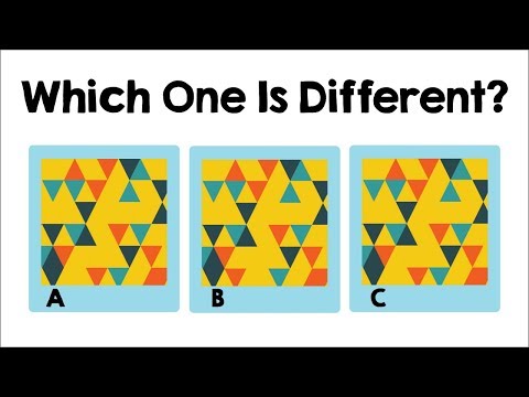 Test Your Intelligence: Only A Genius Can Find The Difference