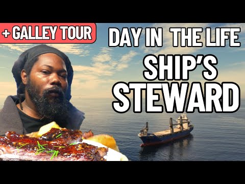 SHIP'S STEWARD | LIFE AT SEA | GALLEY TOUR