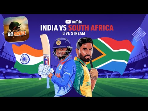 1st T20 - Ind vs Sa - India vs South Africa Tour Mode Real Cricket Swipe Live Stream