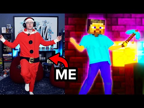 I Tried The Minecraft x Just Dance Collab...