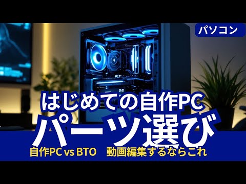 自作PC、パソコンのパーツ選びガイド動画編集用