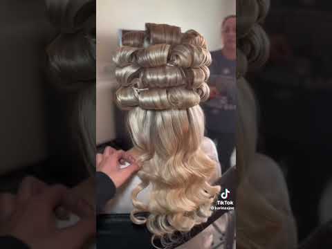 My wedding hairstyle 😍 credit TikTok karinaxjoe