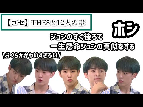 【SEVENTEEN/セブチ】ジュンのすぐ後ろで一生懸命ジュンの真似をする【ホシ】