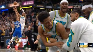 Tyrese Haliburton INSANE 4 POINT PLAY GAME WINNER vs Bucks over Giannis 😱