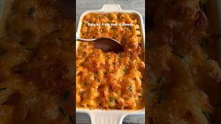 Amazing mac n cheese in the air fryer! #recipe #airfryerrecipes #shorts