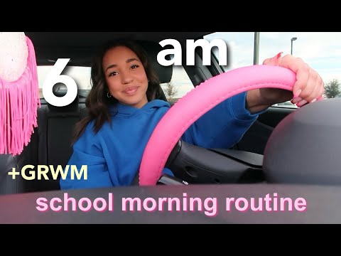 MY 6AM SCHOOL MORNING ROUTINE